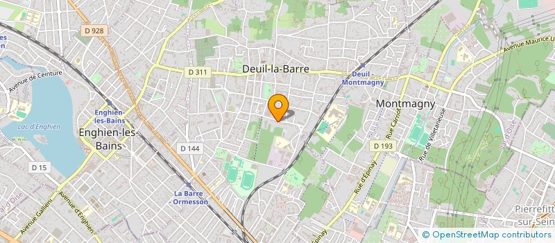 localisation de l'entreprise MONSIEUR OLEH CHOBAN à DEUIL-LA-BARRE
