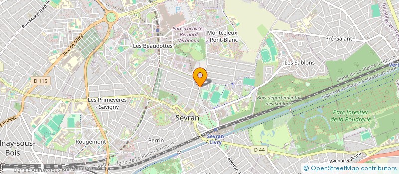 localisation de l'entreprise MONSIEUR OLEH HORHAN à SEVRAN
