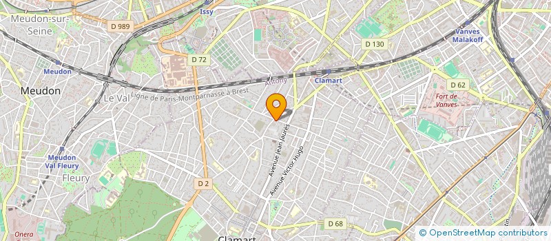 localisation de l'entreprise MONSIEUR OLEH KARKOVSKYI à CLAMART