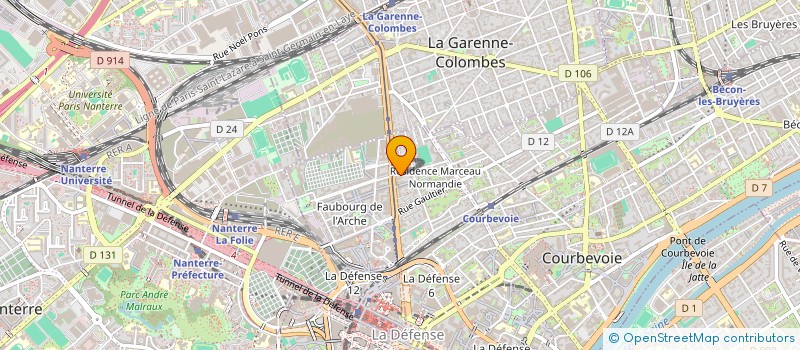 localisation de l'entreprise MONSIEUR OLEH MULIAKEVYCH à COURBEVOIE