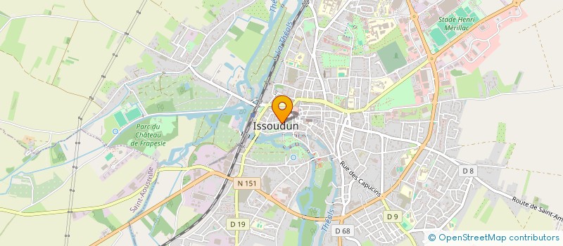 localisation de l'entreprise MONSIEUR OLEH NASIEDKIN à ISSOUDUN