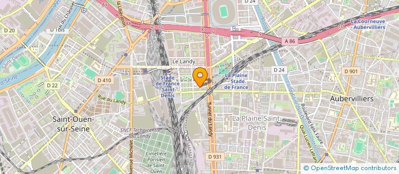 localisation de l'entreprise MONSIEUR OLEH PROKUDIN à SAINT-DENIS