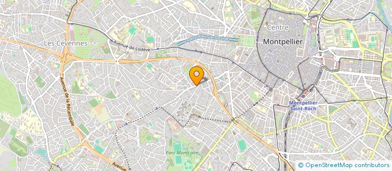 localisation de l'entreprise MONSIEUR OLEKSANDR CHAPLIKOV  MONTPELLIER