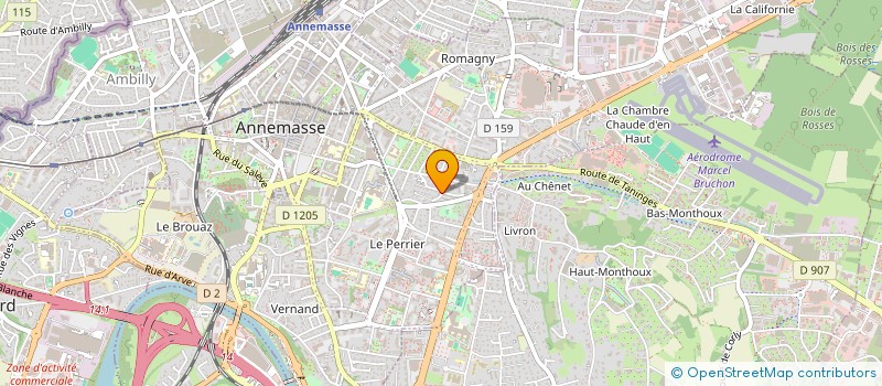 localisation de l'entreprise MONSIEUR OLEKSANDR CHEHIL  ANNEMASSE