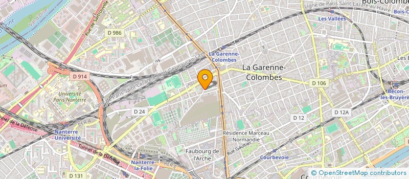 localisation de l'entreprise MONSIEUR OLEKSANDR CHERNYCHKO à LA GARENNE-COLOMBES