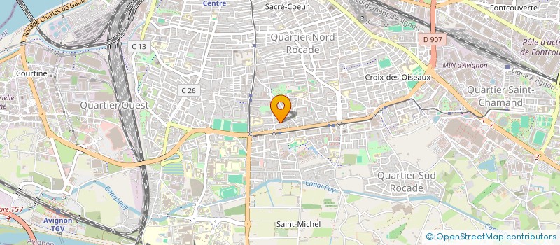 localisation de l'entreprise MONSIEUR OLEKSANDR GRYGORYEV  AVIGNON