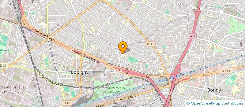 localisation de l'entreprise MONSIEUR OLEKSANDR HLIVINSKYI  BOBIGNY