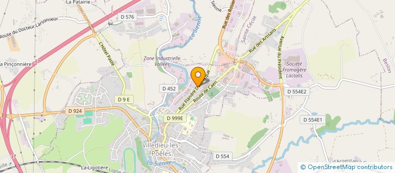 localisation de l'entreprise MONSIEUR OLEKSANDR KOVALIV  VILLEDIEU-LES-POELES-ROUFFIGNY