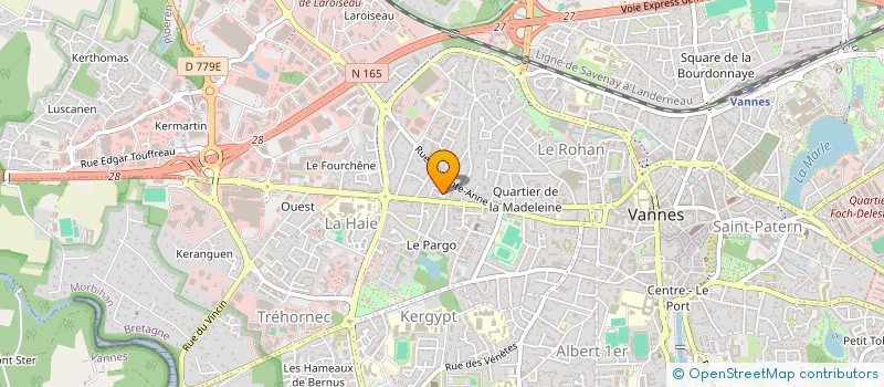 localisation de l'entreprise MONSIEUR OLEKSANDR KOVALOV à VANNES