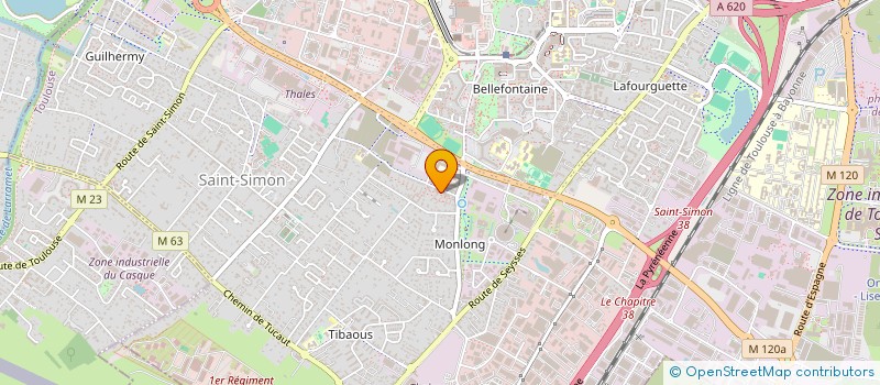 localisation de l'entreprise MONSIEUR OLEKSANDR KOZACHENKO à TOULOUSE