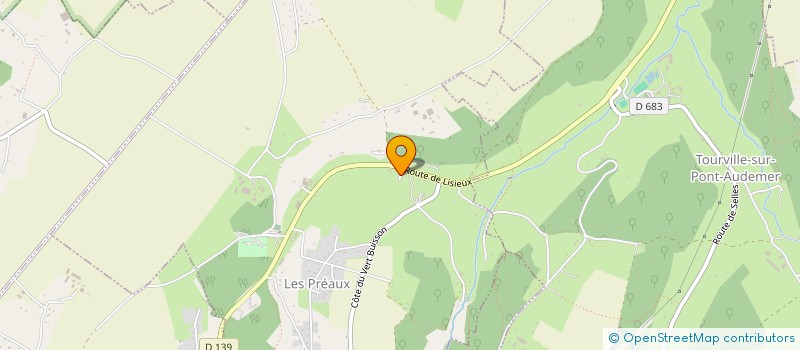 localisation de l'entreprise MONSIEUR OLEKSANDR KRAVETS  TOUTAINVILLE