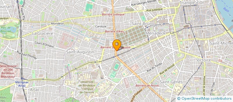 localisation de l'entreprise MONSIEUR OLEKSANDR LIUBCHENKO  BORDEAUX