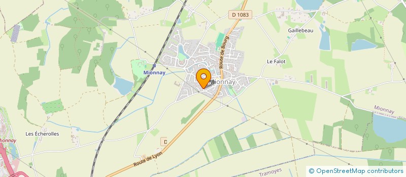 localisation de l'entreprise MONSIEUR OLEKSANDR OGORODNIITCHOUK  MIONNAY