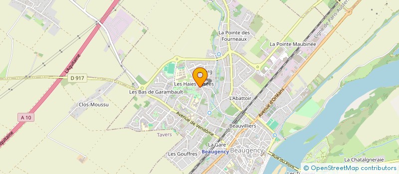 localisation de l'entreprise MONSIEUR OLEKSANDR POPOVYCH à BEAUGENCY