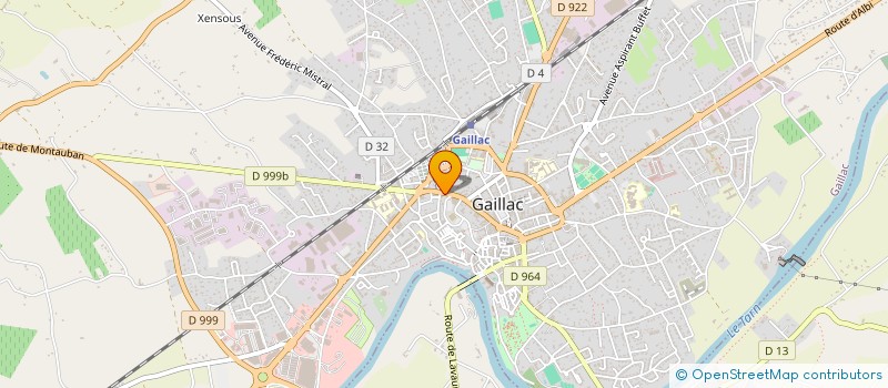 localisation de l'entreprise MONSIEUR OLEKSANDR PUHACH  GAILLAC