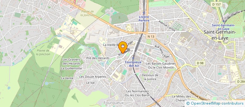 localisation de l'entreprise MONSIEUR OLEKSANDR SAVCHENKO  SAINT-GERMAIN-EN-LAYE