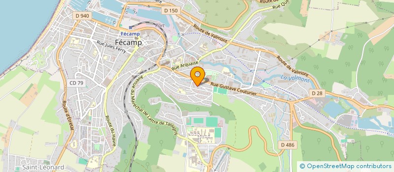 localisation de l'entreprise MONSIEUR OLEKSANDR SHALABODIN à FECAMP