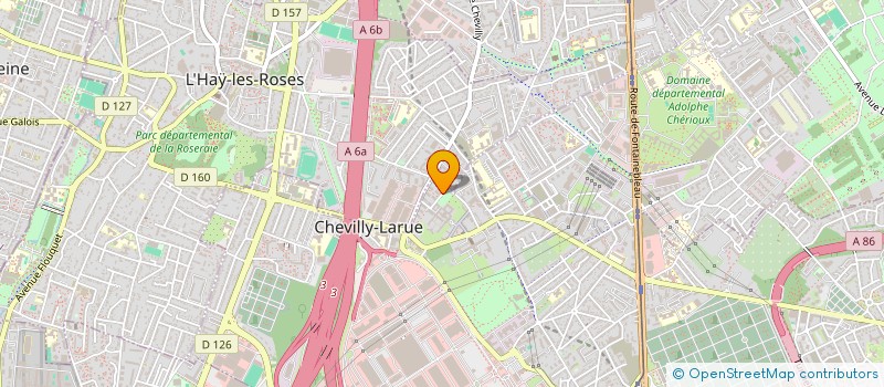 localisation de l'entreprise MONSIEUR OLEKSANDR UVAROV  CHEVILLY-LARUE