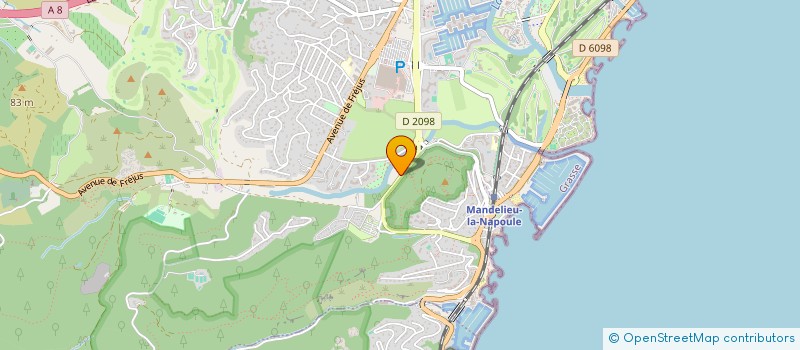 localisation de l'entreprise MONSIEUR OLEKSANDR YATSENKO  MANDELIEU-LA-NAPOULE