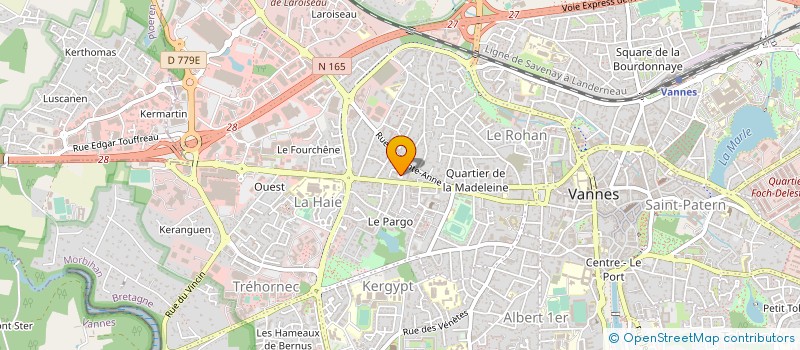 localisation de l'entreprise MONSIEUR OLEKSEI KOVALOV à VANNES