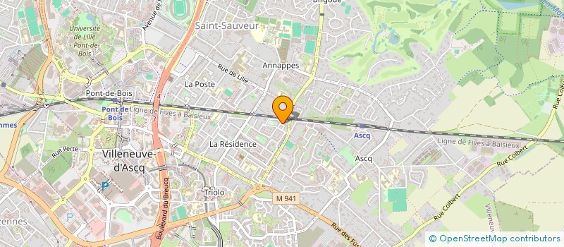 localisation de l'entreprise MONSIEUR OLEKSII KONDRATSKYI à VILLENEUVE-D'ASCQ