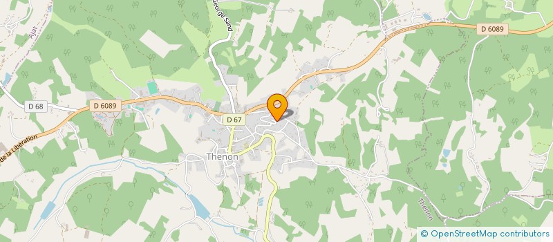 localisation de l'entreprise MONSIEUR OLEKSII OSADCHIIEV  TERRASSON-LAVILLEDIEU