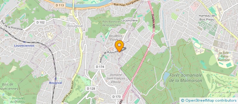 localisation de l'entreprise MONSIEUR OLEKSII POGORIELOV  SAINT-GERMAIN-EN-LAYE