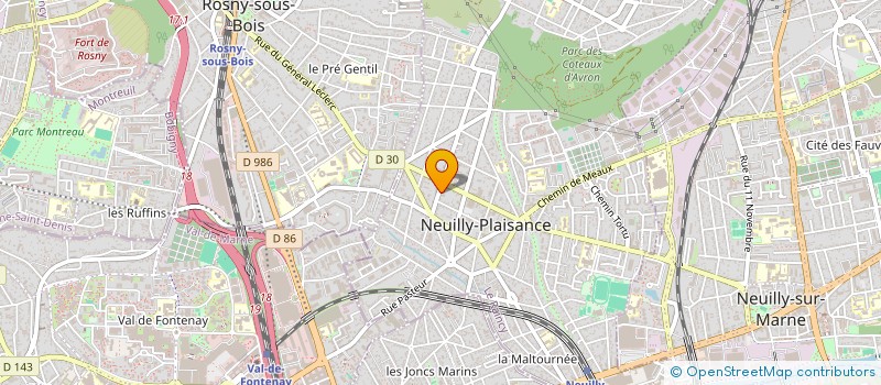 localisation de l'entreprise MONSIEUR OLEKSIY TKACHENKO à NEUILLY-PLAISANCE