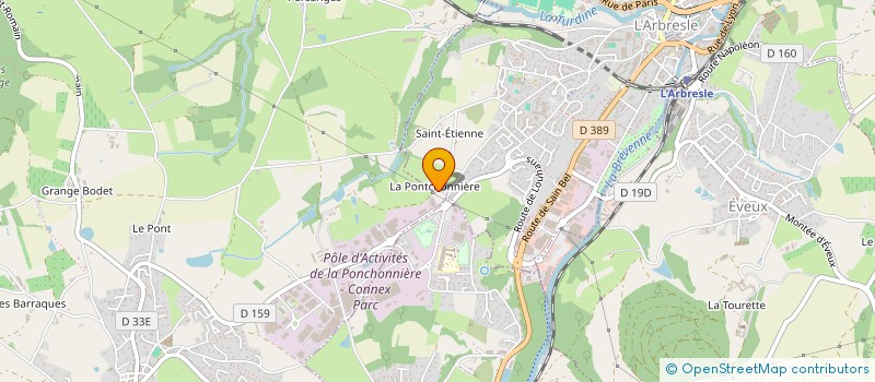 localisation de l'entreprise MONSIEUR OLGA NICOLAS  SAVIGNY