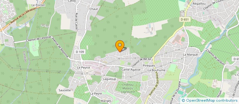 localisation de l'entreprise MONSIEUR OLIBRIUS KOUMBA BENGA  LEOGNAN