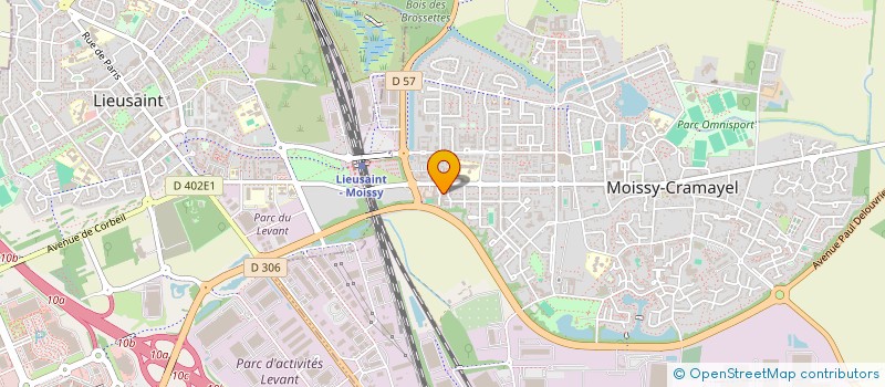 localisation de l'entreprise MONSIEUR OLIIVIIERR DESSCHAAMPSS  MOISSY-CRAMAYEL