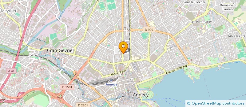 localisation de l'entreprise MONSIEUR OLIVEIRA JONATHAN  ANNECY