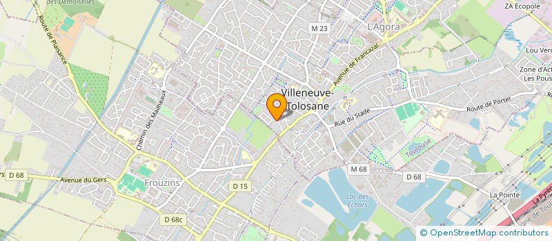 localisation de l'entreprise MONSIEUR OLIVEIRA LICINIO MANUEL à VILLENEUVE-TOLOSANE