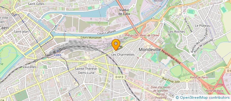 localisation de l'entreprise MONSIEUR OLIVEIRA TIAGO  MONDEVILLE