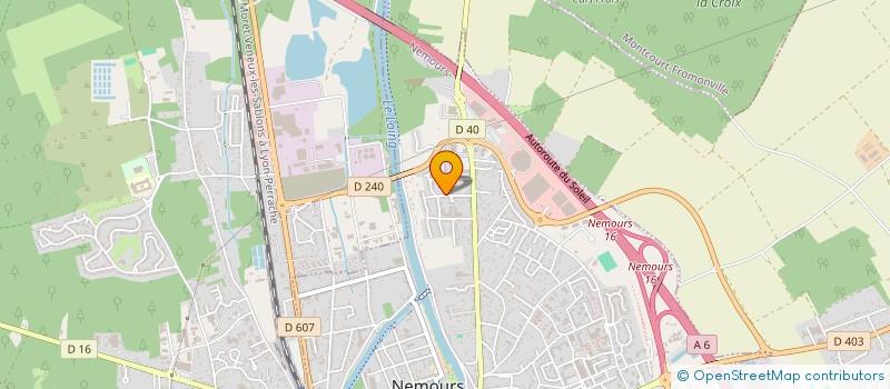 localisation de l'entreprise MONSIEUR OLIVER ADJE  NEMOURS