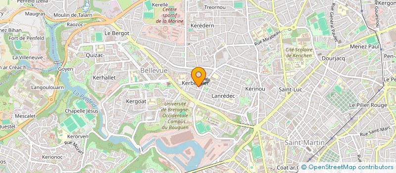localisation de l'entreprise MONSIEUR OLIVER ALLISTON-GREINER à BREST