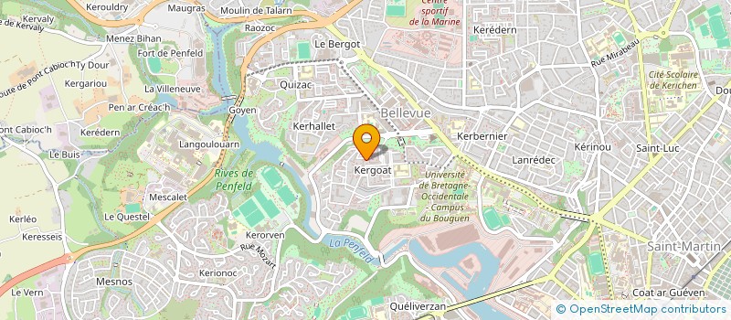 localisation de l'entreprise MONSIEUR OLIVER BELLIARD ABREU à BREST