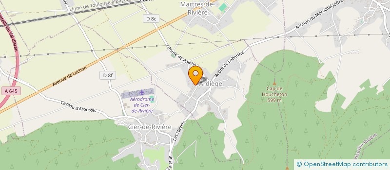 localisation de l'entreprise MONSIEUR OLIVER BEYRET-POWELL  ARDIEGE