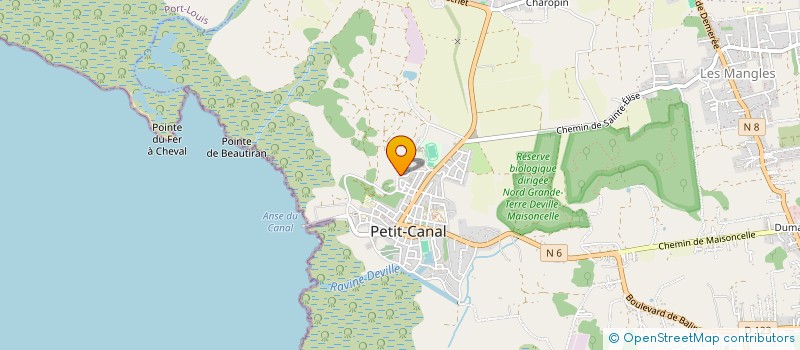 localisation de l'entreprise MONSIEUR OLIVER CASTELNOT à PETIT CANAL
