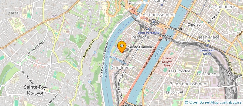 localisation de l'entreprise MONSIEUR OLIVER DORADO CORTEZ  SAINT-GENIS-LAVAL