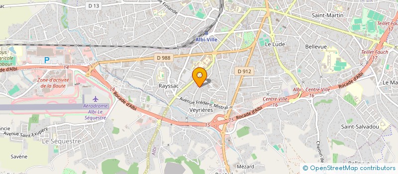 localisation de l'entreprise MONSIEUR OLIVER FOPPOLO à ALBI