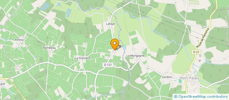 localisation de l'entreprise MONSIEUR OLIVER GIRAUD à LUSSAC