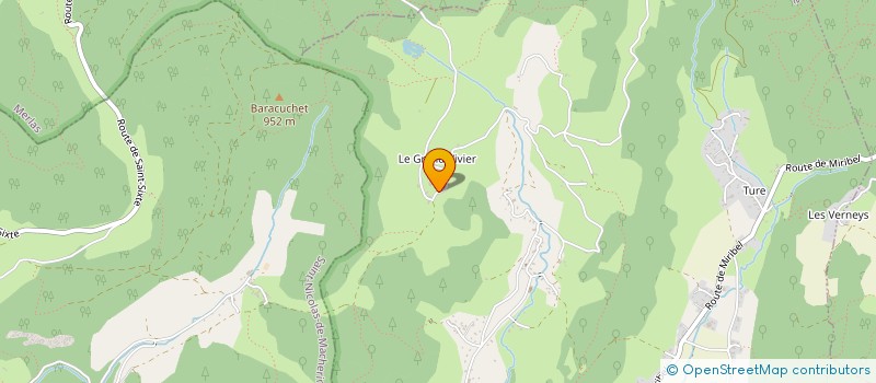 localisation de l'entreprise MONSIEUR OLIVER GOUGH  SAINT-AUPRE