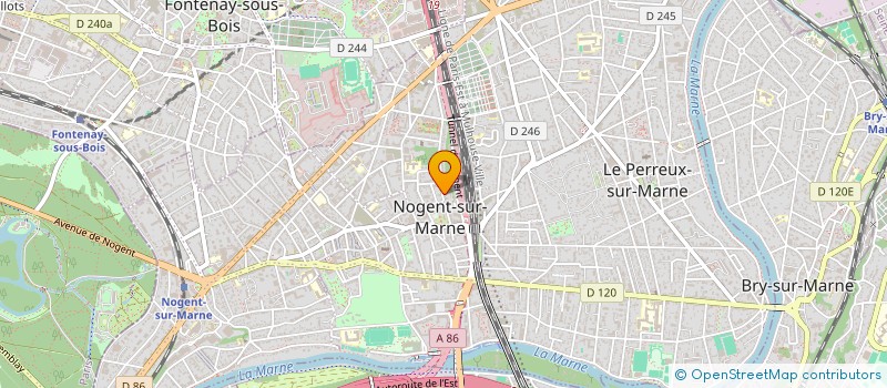 localisation de l'entreprise MONSIEUR OLIVER HOWLETT  NOGENT-SUR-MARNE