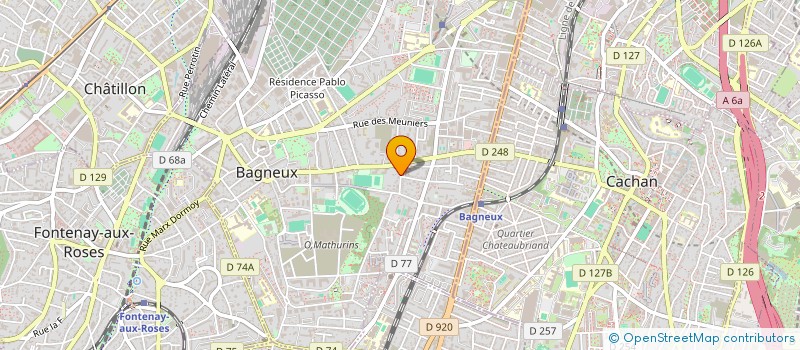 localisation de l'entreprise MONSIEUR OLIVER KOJIC à BAGNEUX