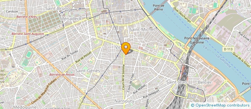 localisation de l'entreprise MONSIEUR OLIVER LEACH  BORDEAUX