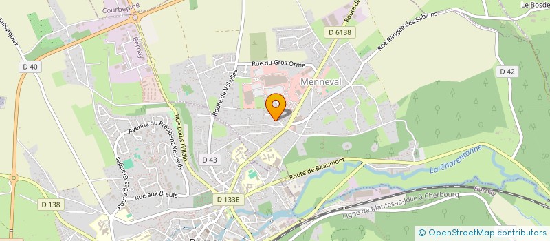 localisation de l'entreprise MONSIEUR OLIVER LEFEBVRE à BERNAY