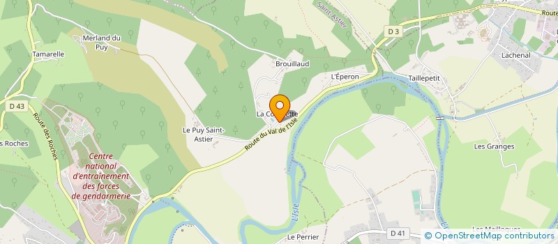 localisation de l'entreprise MONSIEUR OLIVER LOTT à SAINT-ASTIER