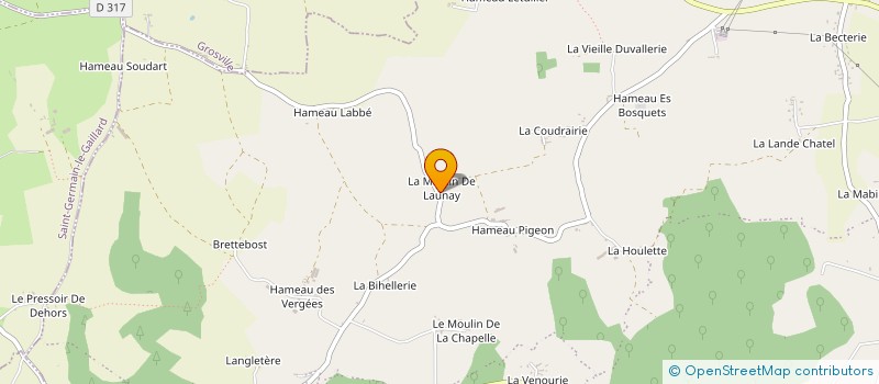 localisation de l'entreprise MONSIEUR OLIVER PARKER  NEGREVILLE