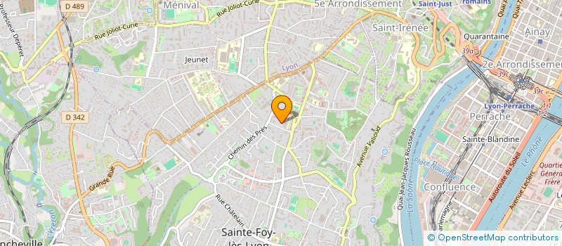 localisation de l'entreprise MONSIEUR OLIVER SCHOTT  SAINTE-FOY-LES-LYON